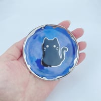 Image 5 of Galaxy Black cat trinket dishes (choose your design)