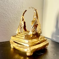 Golden Rats Nest Incense Burner