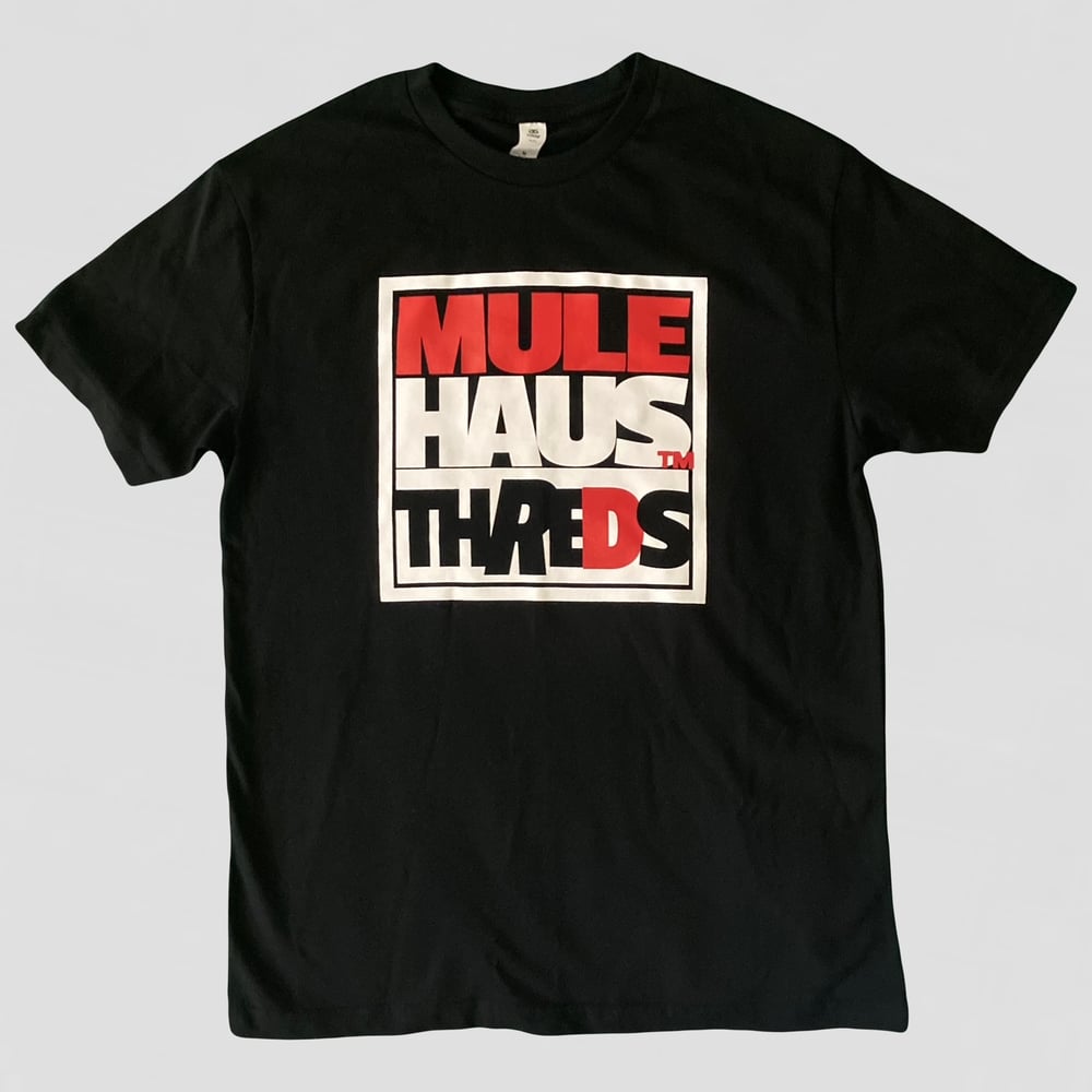 MH0039BK MULE HAUS THREDS TEE BLK