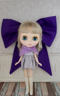 Image 1 of Purple Bow for Blythe Doll!