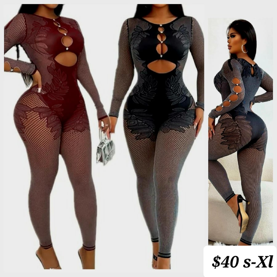 Image of $40 poster girl outfit (available in red or black & short or long)