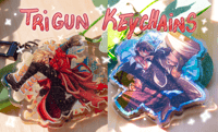 Image 1 of Trigun Keychain Set