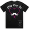 Image of Black T Shirt‘ Odd One In’ (Power Pink) Logo