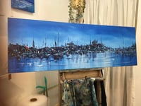 Original Art Mooloolaba Wharf Skyline