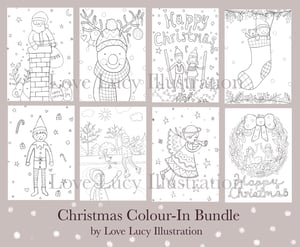Image of Christmas Colour In Bundle