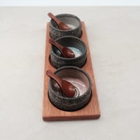 Image 13 of Black Ceramic Large Serving Set