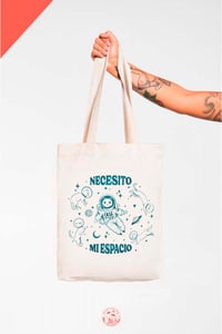 Bolso tote Necesito mi espacio Cat