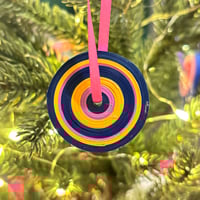 Yellow and Blue disc