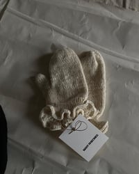 Image 2 of ruffled mittens