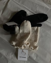 Image 4 of ruffled mittens