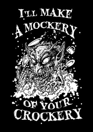 "I'll Make a Mockery of your Crockery" Tea Towel