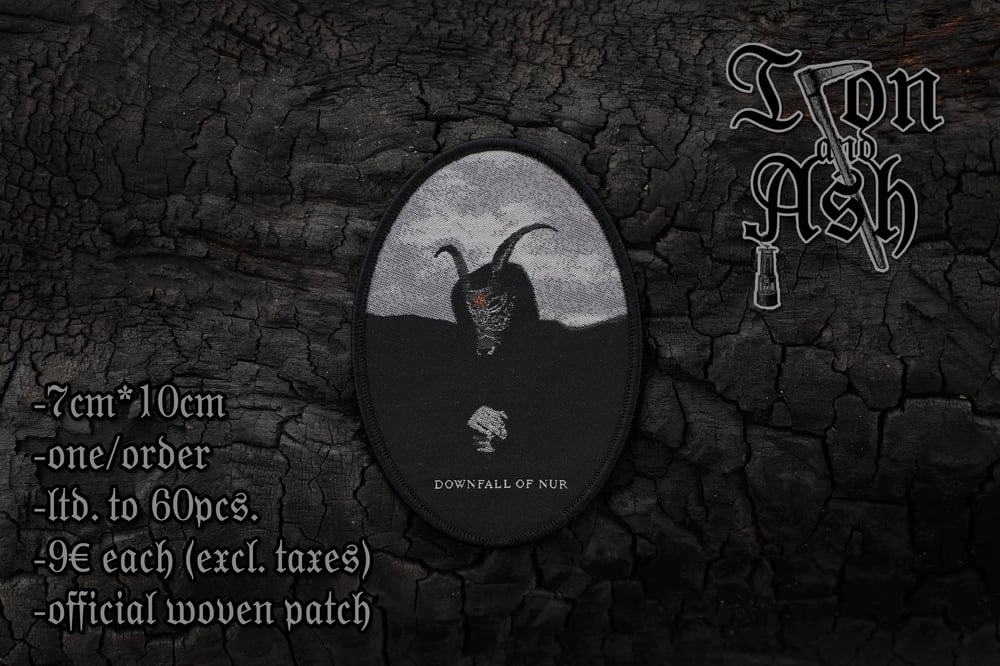 Downfall of Nur - Umbras De Barbagia official woven Patch
