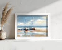Image 1 of Series Skyborne, Two sailing boats 