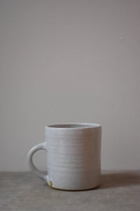 Image 1 of Wide Mug - White Fleck