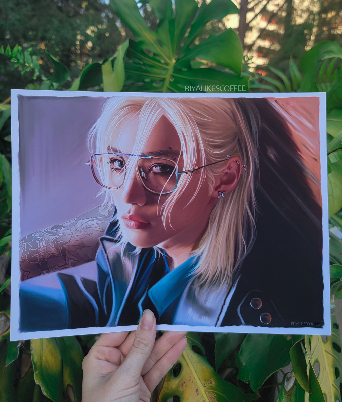 I Know That You Want It'' Large Art Print 8.5 x 11 | riyalikescoffee