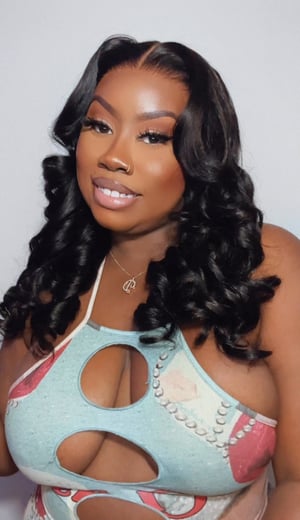Image of 13x4 HD Lace Front Wig with Bye Bye Knots in 20”