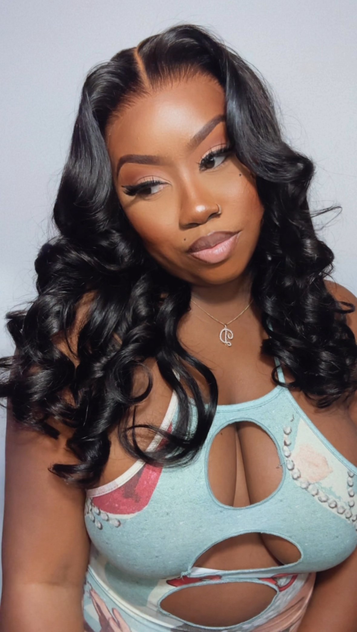Image of 13x4 HD Lace Front Wig with Bye Bye Knots in 20”