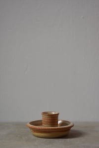 Image 1 of Candle Dish - Shino