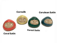 Image 4 of Medium Daruma Wishing Doll - Satin Matte Colors
