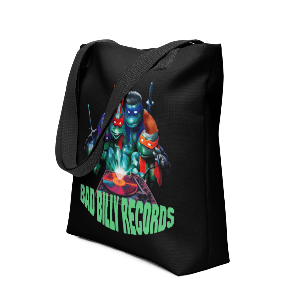 Tote bag with 2 designs (bad billy records)