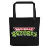 Tote bag with 2 designs (bad billy records)