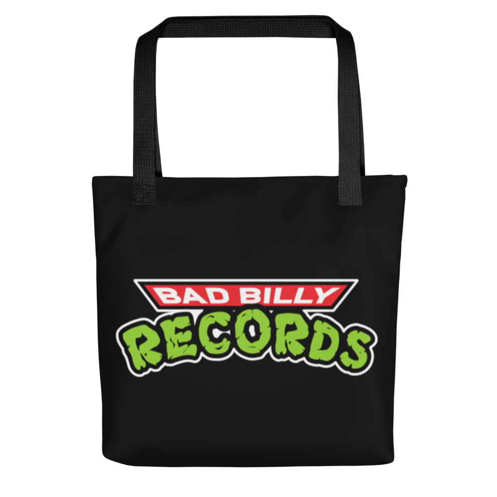 Tote bag with 2 designs (bad billy records)