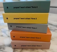 Image 5 of PROPOS* HENRI CIRIANI * 5 VOLUMES - Emmanuel DELABRANCHE