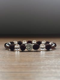 Image 2 of RUDRAKSHA & CLEAR QUARTZ