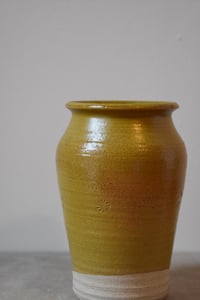 Image 2 of Stamped Vase - Honey