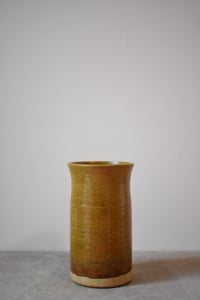 Image 1 of Tall Stamped Vase - Honey