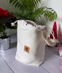 Image 3 of Sac à projets taille S: Pochon polaire Casse noisette