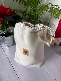 Image 1 of Sac à projets taille S: Pochon polaire Casse noisette