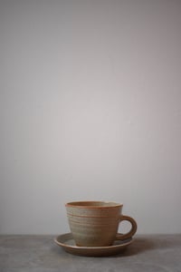 Image 1 of Cup and Saucer - Shino