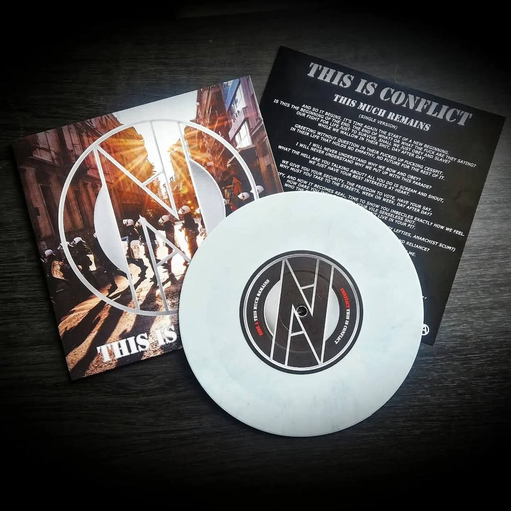 Image of This is CONFLICT - 7 inch record - Ecomix Coloured Vinyl Pre Order