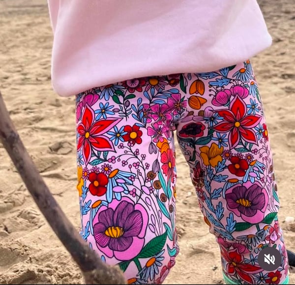 Image of Bright Floral Leggings 