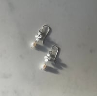 Image 2 of marion earring - sterling 