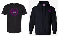 Image 1 of The Black Knight of I Am The Throne | Purple | Hoodie + T Shirt +  Gym Bag