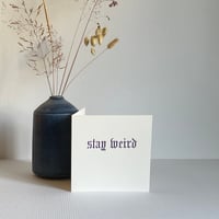 Image 2 of Gothic Greetings ~ letterpress