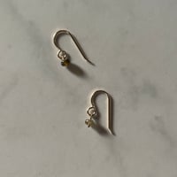 Image 1 of pia earring - moss tourmaline