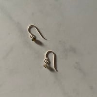 Image 2 of pia earring - moss tourmaline