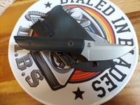 Image 2 of Small-Belt Burglar w/compound grind (Cpm-10v 65-66hrc)