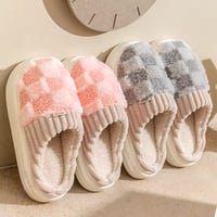 Image 1 of  Kidmi Warm Fur Women Slippers – Indoor Fluffy Fuzzy Home Shoes