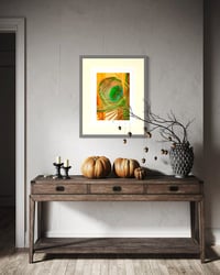 Image 2 of VIVID PEACOCK (24X18)