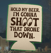 drone - koozie