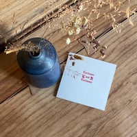 Image 5 of Curiouser and curiouser ~ Alice in Wonderland card ~ letterpress 