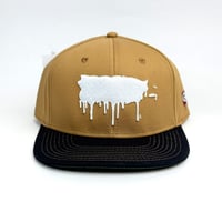 Image 6 of G3™ "Island Dripping"  Flat Visor