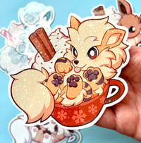 Image 2 of Poké-Cocoa (Holographic sticker)