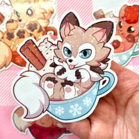 Image 4 of Poké-Cocoa (Holographic sticker)