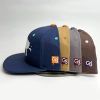 Image 2 of G3™ "Island Dripping"  Flat Visor