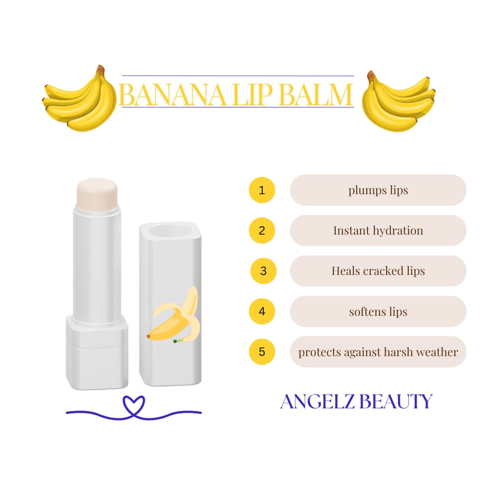 Image of Banana lip balm